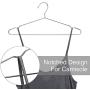 HOUSE DAY Metal Hangers Wire Hangers 40 Pack Stainless Steel Hangers Metal Coat Hangers 16.5 Inch Heavy Duty Hangers Metal HOUSE DAY Metal Hangers Wire Hangers 40 Pack Stainless Steel Hangers Metal Coat Hangers 16.5 Inch Heavy Duty Hangers Metal