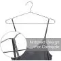 HOUSE DAY Metal Hangers Wire Hangers 40 Pack Stainless Steel Hangers Metal Coat Hangers 16.5 Inch Heavy Duty Hangers Metal