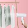 ZZYJYALG Hanging Ironing Machine Plastic Metal Transparent Water Tank Handheld Large-Capacity Travel Dormitory Household Portable High-Temperature Ironing Clothes Bed Sheet Curtain (White)