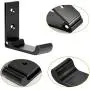 Folding Coat Hooks, 4 Pcs Black Wall Hooks for Hanging Coat Hooks Hardware No Rust Heavy Duty Aluminum Alloy Hooks Wall Mounted with Screws And Anchor for Keys, Towel, Hat, Bags Folding Coat Hooks, 4 Pcs Black Wall Hooks for Hanging Coat Hooks Hardware No Rust Heavy Duty Aluminum Alloy Hooks Wall Mounted with Screws And Anchor for Keys, Towel, Hat, Bags