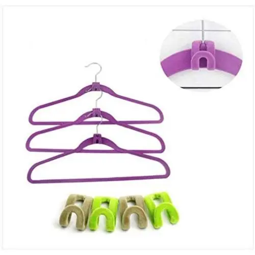 20pcs Mini Flocking Hooks for Clothes Hanger Closet Organizer Travel Clothes Hanging Organizer Coat Hooks Space Saving Random Color 20pcs Mini Flocking Hooks for Clothes Hanger Closet Organizer Travel Clothes Hanging Organizer Coat Hooks Space Saving Random Color