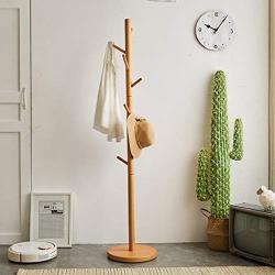 Angels home Coat Stand Clothes Rack Hat Coat Rack Floor Hanger Clothes Bags Coat Rack OrganiserShelf Stand Tree-Shaped Rack with Hanging Hooks