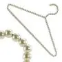 WHOSEE 12 Pack Clothes Pearl Hanger 10KG Weight Bearing Trouser Bead Skirts Hanging Holder White