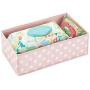 mDesign Soft Fabric Polka Dot Dresser Drawer and Closet Storage Organizer for Child/Kids Room, Nursery, Playroom - Divided Organizer Bin - Textured Print, 3 Pack - Pink/White mDesign Soft Fabric Polka Dot Dresser Drawer and Closet Storage Organizer for Child/Kids Room, Nursery, Playroom - Divided Organizer Bin - Textured Print, 3 Pack - Pink/White
