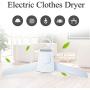 DAYUANDIAN Portable Foldable Clothing Drying Hanger - Clothes Dryer Foldable Clothes Hanger Rack with Built-in Electric Dryer for Travel Daily Life