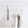 10pcs Random Color 9 Holes Clothes Hanger Plastic Storage Rack Wardrobe Clothing Organizer Coat Hook 10pcs Random Color 9 Holes Clothes Hanger Plastic Storage Rack Wardrobe Clothing Organizer Coat Hook