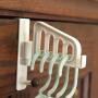 COLNER Over the Door Hook Hanger, Multipurpose Wall Mounted Organizer Storage Hanger,Heavy-duty Storage for Coat, Towel, Bag, Robe