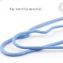 ZSLLO Metal Coat Hangers 20 Pack Surface dip Plastic Non-Slip Thickening grooved Wet and Dry Childrens Clothes Hanger Standard Hangers (Color : Blue) ZSLLO Metal Coat Hangers 20 Pack Surface dip Plastic Non-Slip Thickening grooved Wet and Dry Childrens Clothes Hanger Standard Hangers (Color : Blue)
