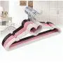 10pcs Random Color Multifunctional Loving Heart Clothes Hanger for Adults 10pcs Random Color Multifunctional Loving Heart Clothes Hanger for Adults