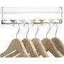 10PC Multi-Functional Stainless Iron Closet Hook Cloth Hanger Wardrobe Organizer Space Saver Hanger Decoration