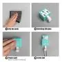 AndYin Cat Hooks Wall Hanger for Key Hook Decorative Adhesive Kitty Hooks Key Holder Coat Rack Utility Hook for Wall Hanging with Bag Coat (Cyan) AndYin Cat Hooks Wall Hanger for Key Hook Decorative Adhesive Kitty Hooks Key Holder Coat Rack Utility Hook for Wall Hanging with Bag Coat (Cyan)