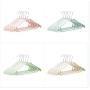 Anti-Skid Clothes Hangers Suit Hangers,Shirts Sweaters Dress Hanger Hook Drying Rack 10pcs Random Color