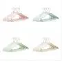 Anti-Skid Clothes Hangers Suit Hangers,Shirts Sweaters Dress Hanger Hook Drying Rack 10pcs Random Color Anti-Skid Clothes Hangers Suit Hangers,Shirts Sweaters Dress Hanger Hook Drying Rack 10pcs Random Color