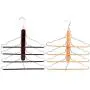 4 Tier Hanger Multifunctional Wood Hanger 4 Layer Shirt Clothes Foldable Pants Rack 4 Layers Hangers for for Jeans Trousers Skirts Scarf 4 Tier Hanger Multifunctional Wood Hanger 4 Layer Shirt Clothes Foldable Pants Rack 4 Layers Hangers for for Jeans Trousers Skirts Scarf