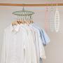 Magic Hangers, Space Saving Clothes Hangers 360° Swivel Hooks Plastic Hanger Organizer Closet Organizer -Gray 3-Pack