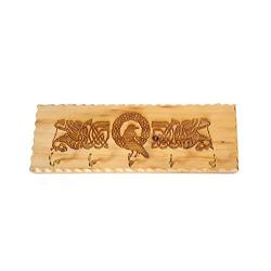 Decorative Celtic Raven Key Hanger