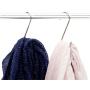 Metal S Shaped Hooks, Stainless Steel Hangers Bulk Set (3.9 in, 30 Pack)