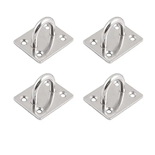 FYRONDY Screws Mount Stainless Steel Ceiling Hook Hanger ( 4 in pack )