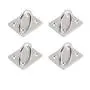 FYRONDY Screws Mount Stainless Steel Ceiling Hook Hanger ( 4 in pack )