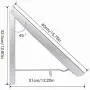 IN VACUUM Retractable Clothes Drying Rack, Aluminium Foldable Clothing Rack, Home Storage Organizer Wall Hanger for Clothes (1 Racks) IN VACUUM Retractable Clothes Drying Rack, Aluminium Foldable Clothing Rack, Home Storage Organizer Wall Hanger for Clothes (1 Racks)