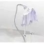 HWZXBCC Garment Steamer 1800W.Vertical Garment Steamer, Household Double Bar Steam Hanging Ironing Machine Ironing Clothes,2.2L Large Capacity Water.Clothes Steamer (Pink)