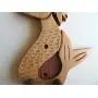 Ukulele Wall Mount Hanger, Hand Carved Mermaid Ukulele Wall Mount Hanger, Hand Carved Mermaid