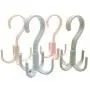 Closet Hanging Organizer Storage Purse Rack Handbag 360 Degree Rotating 4 Hooks for Belt Scarf Tie Rack Holder Closet Hanging Organizer Storage Purse Rack Handbag 360 Degree Rotating 4 Hooks for Belt Scarf Tie Rack Holder