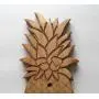 Ukulele Wall Mount Hanger, Deluxe Carved Pineapple
