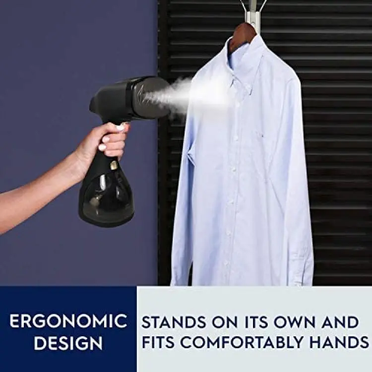 Electrolux Portable Handheld Garment and Fabric Steamer 1500 Watts, Quick  Heat Ceramic Plate Steam Nozzle, 2 in 1 Fabric Wrinkle Remover and Clothing