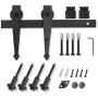 3-1/4ft Cabinet Barn Door Hardware Kit - Mini Sliding Door Hardware - for Cabinet TV Stand Wardrobe - Simple and Easy to Install - Fit Up to 20" Wide Door Panel (Mini Arrow Shape Hangers) 3-1/4ft Cabinet Barn Door Hardware Kit - Mini Sliding Door Hardware - for Cabinet TV Stand Wardrobe - Simple and Easy to Install - Fit Up to 20" Wide Door Panel (Mini Arrow Shape Hangers)