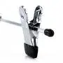 HANGERWORLD 10 Chrome 12inch Metal Pants Skirt Adjustable Clip Coat Clothes Garment Hangers HANGERWORLD 10 Chrome 12inch Metal Pants Skirt Adjustable Clip Coat Clothes Garment Hangers