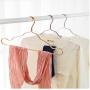 10pcs Random Color 42cm Clothes Hanger Durable Antideformation Non-Slip Aluminium Alloy Closet Adult Skirt Dress Towel Storage Hangers