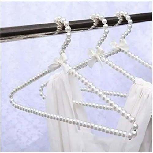 5Pcs Clothes Hanger Plastic Pearl Beaded Bow Clothes Dress Coat Hangers Closet Coat Storage Organizer Dry Rack Random Color 5Pcs Clothes Hanger Plastic Pearl Beaded Bow Clothes Dress Coat Hangers Closet Coat Storage Organizer Dry Rack Random Color