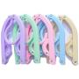 Little Patato 10Pcs Portable Travel Hangers Foldable Clothes Hangers Perfect Size Space Saving for Travel & Home Use