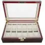 Zerone Watch Boxes Mens Watch Case Display Organizer Watch Storage Case Watch Wood Boxes Organizer Men Watch Storage Boxes Wood Watch Boxes 10 Watch Display case Watch Display case 12