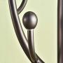 Floor Hanger Leqi Fashion Coat Rack Hanger Floor Tree Clothes Rack Floor Hangers Bedroom Simple Modern Silver Multifunctional Coat Rack (Color : Gray)