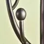 Floor Hanger Leqi Fashion Coat Rack Hanger Floor Tree Clothes Rack Floor Hangers Bedroom Simple Modern Silver Multifunctional Coat Rack (Color : Gray)