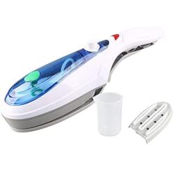 RZH Portable Handheld Clothes Steamer, Mini Electric Ironing Machine for Hanging Home and Travel Clothes, Steam Iron,Blue