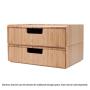 MobileVision Bamboo Makeup Drawer Organizer, Cosmetics Storage Box, Break Resistant Display Case and Drawer MobileVision Bamboo Makeup Drawer Organizer, Cosmetics Storage Box, Break Resistant Display Case and Drawer