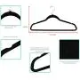 Utopia Home Premium Non-Slip Velvet Hangers (Pack of 50) - Heavy Duty - Coat Hangers - Pant Hangers - Black