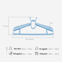 EvaroFly Multipurpose Magic Stretch Folding Hanger, Child Household Clothes Hanger, Save Space -Green 1 Pc