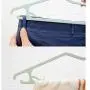 CLFAF S Shape Plastic Hangers, Space Saving Clothes Hangers Non Slip for Jackets Shirts Dresses Scarves Camisole -Blue 20-Pack CLFAF S Shape Plastic Hangers, Space Saving Clothes Hangers Non Slip for Jackets Shirts Dresses Scarves Camisole -Blue 20-Pack