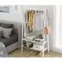 WYQSZ Coat Rack Floor Bedroom Simple Hanger Floor Rack Clothes Rack Rack Hanger - Coat Rack 8563 (Color : A, Size : 60160cm)
