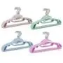 10pcs Random Color Adult Multifunctional Plastic Clothes Hangers Household Dress Storage Closet Organizer Hanging Dry Rack 10pcs Random Color Adult Multifunctional Plastic Clothes Hangers Household Dress Storage Closet Organizer Hanging Dry Rack