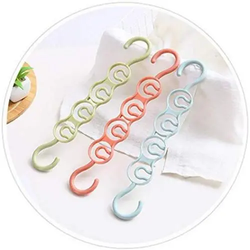 10pcs Random Color New Pro Clothes Storage Hangers Clothes Drying Rack Multi-Functional Plastic Scarf Circle Clothes Hanger 10pcs Random Color New Pro Clothes Storage Hangers Clothes Drying Rack Multi-Functional Plastic Scarf Circle Clothes Hanger