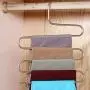 5 Layers S Shape Multifunctional Clothes Hangers 5 Layers S Shape Multifunctional Clothes Hangers