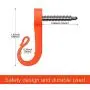 Pack of 30 Q-Hanger,Q-Hanger,Home Christmas Lights Hanger Hooks with Screw ,Family Christmas Lights with Screw Hooks,Widthwise Screwscrew Hooks,New Year Party Outdoor Hook ,Orange, Pack of 30 Q-Hanger,Q-Hanger,Home Christmas Lights Hanger Hooks with Screw ,Family Christmas Lights with Screw Hooks,Widthwise Screwscrew Hooks,New Year Party Outdoor Hook ,Orange,
