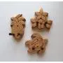 Ukulele Wall Mount Hangers, Hand Carved Pineapple, Plumeria, Honu, 3 Pack Ukulele Wall Mount Hangers, Hand Carved Pineapple, Plumeria, Honu, 3 Pack