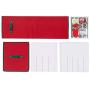 Elf Stor 1024 Paper Storage Box-Stores up to 20 Rolls of 30 Inch Long Gift Wrap in One Convenient Red Lidded Container, 1 PACK