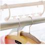 10pcs Magic Hanger 3D Space Saving Space Hanger Rack Multifunction Folding Clothes Rack Hanger Hook Storage Holders & Racks